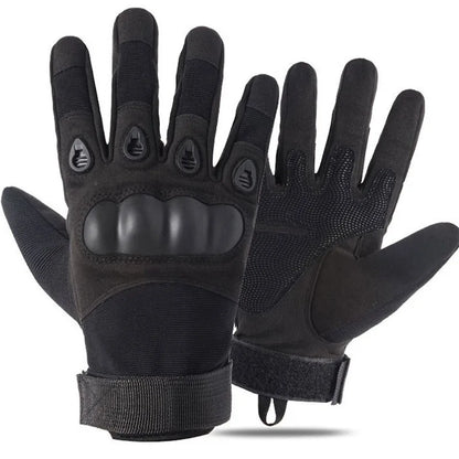 Tactical Hard Knuckle Half-Finger Gloves Men's Combat Hunting Shooting Paintball Duty - Fingerless